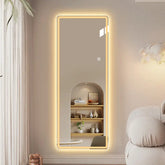 LED Light Full Length Mirror gogofree