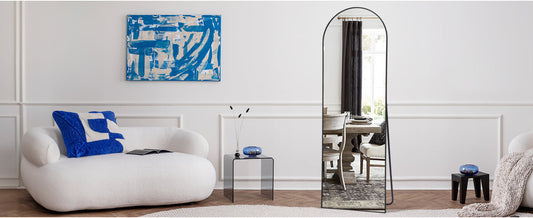 The Power of Black: How to Choose a Stylish and Affordable Floor Standing Mirror