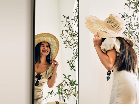 How to make yourself look better in the mirror?