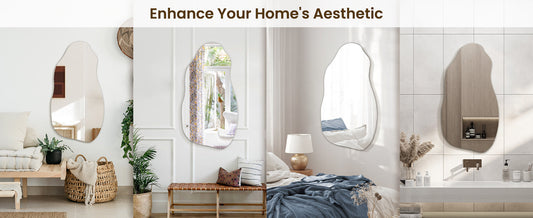 How do I decorate a full-length mirror?