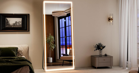 Light Up Your Reflection: Discover the Power of a Mirror with LED Lights