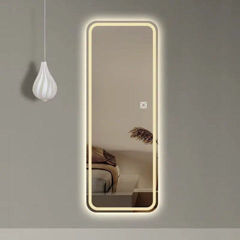 LED Light Full Length Mirror gogofree