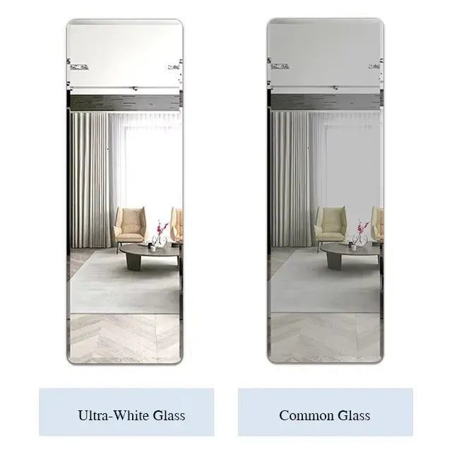 Wall-Mounted Full Length Mirror gogofree