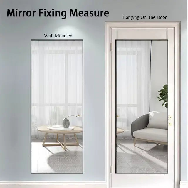 Wall-Mounted Full Length Mirror gogofree