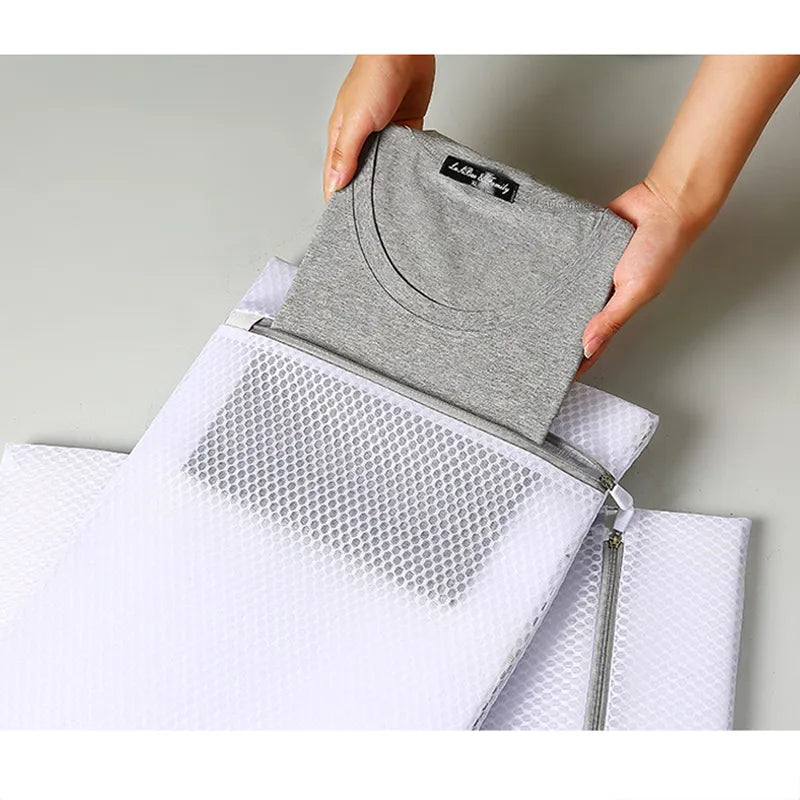 Durable Honeycomb Mesh Laundry Bags for Delicates