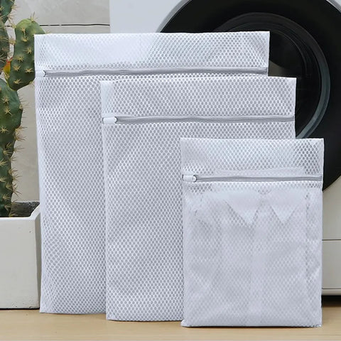 Durable Honeycomb Mesh Laundry Bags for Delicates
