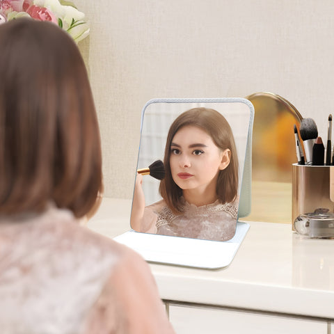 Portable and Folding Travel Makeup Mirror