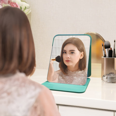 Portable and Folding Travel Makeup Mirror